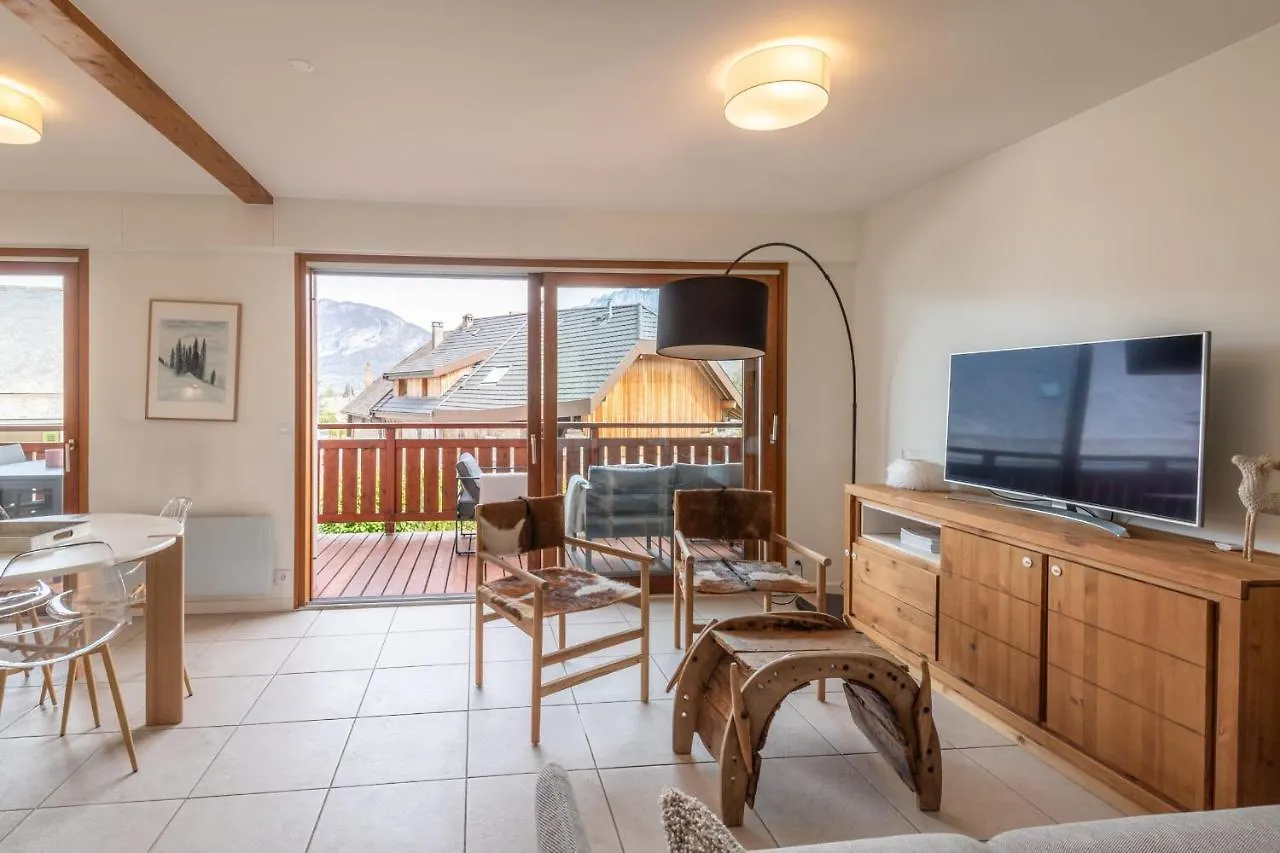 Holiday home Panoramic View Of The Village And Mountains From The Apartment Sevrier France